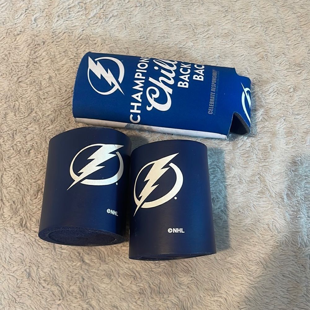 Tampa bay lightning Koozie Bundle